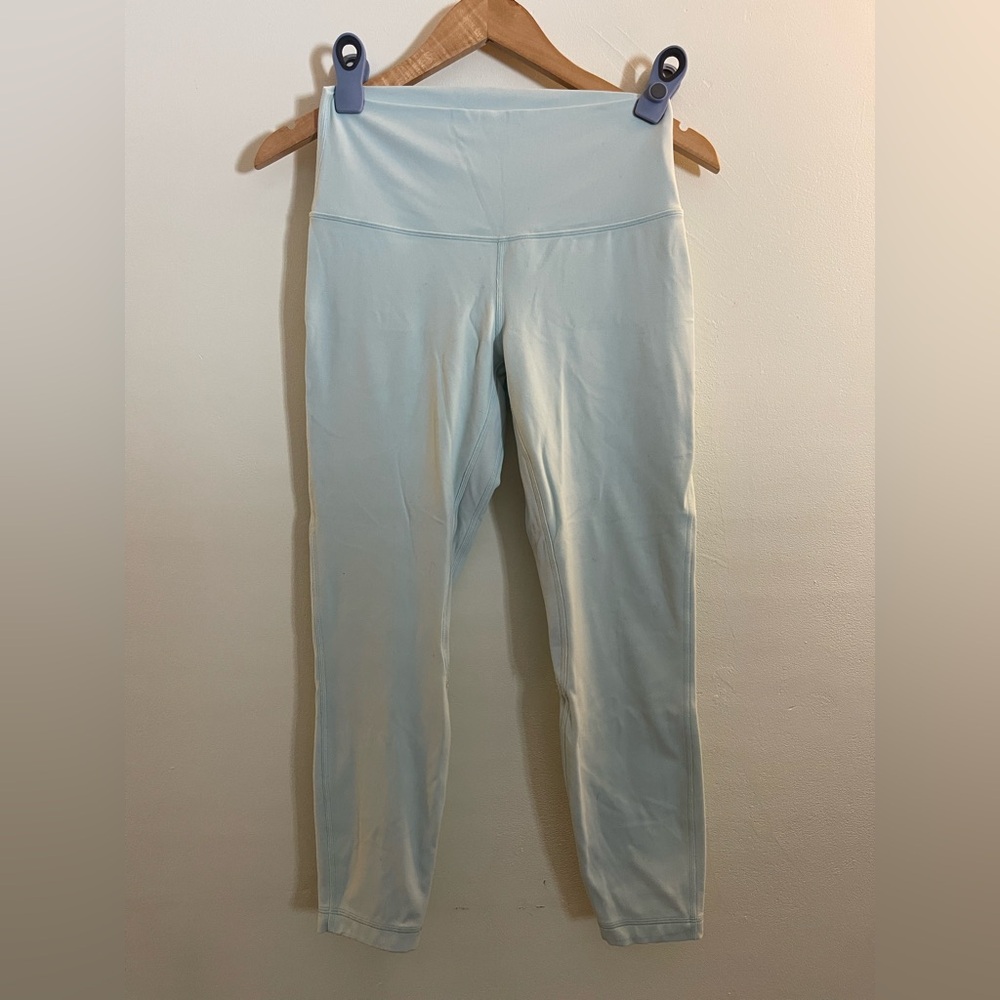 lululemon align high rise Light Blue Leggings